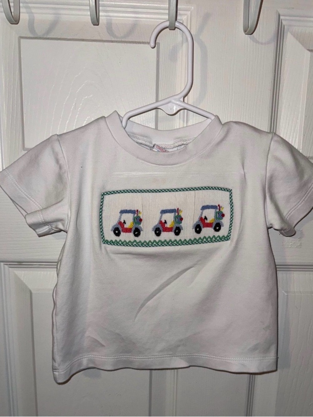 24m Golf Cart Smocked Panel tee